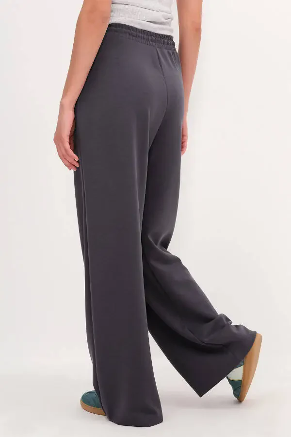 Elastic Waist Modal Tracksuit Eşf11053-m8-Anthracite - 6