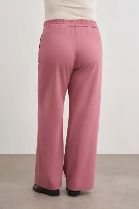 Elastic Waist Pants - 2