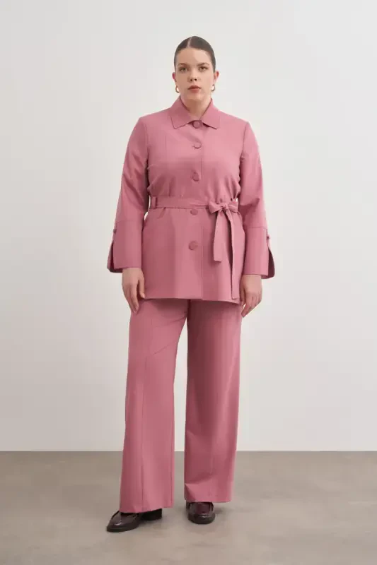 Elastic Waist Pants - 3