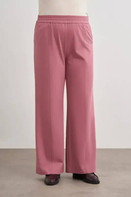 Elastic Waist Pants - 5