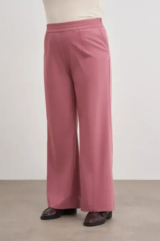 Elastic Waist Pants - 6