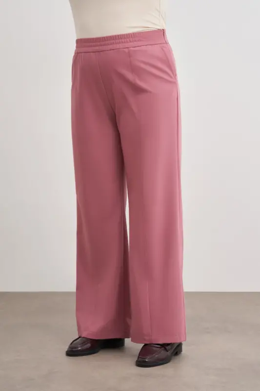 Elastic Waist Pants - 6