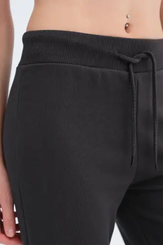 Elastic Waist Sweatpants ESF10308-P10 - Anthracite - 3