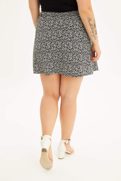 Elastic Waistband Shorts Skirt - 6