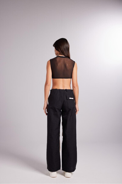 Elasticated Two Tone Bic with Adjustable Waist and Hem - 5