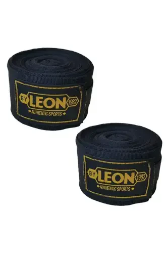 Elastik Boks, Kick Boks Ve Muay Thai Bandajı Özel Dokuma Elastik Bandaj ( Çift ) 3,5 Metre-SİYAH - 4