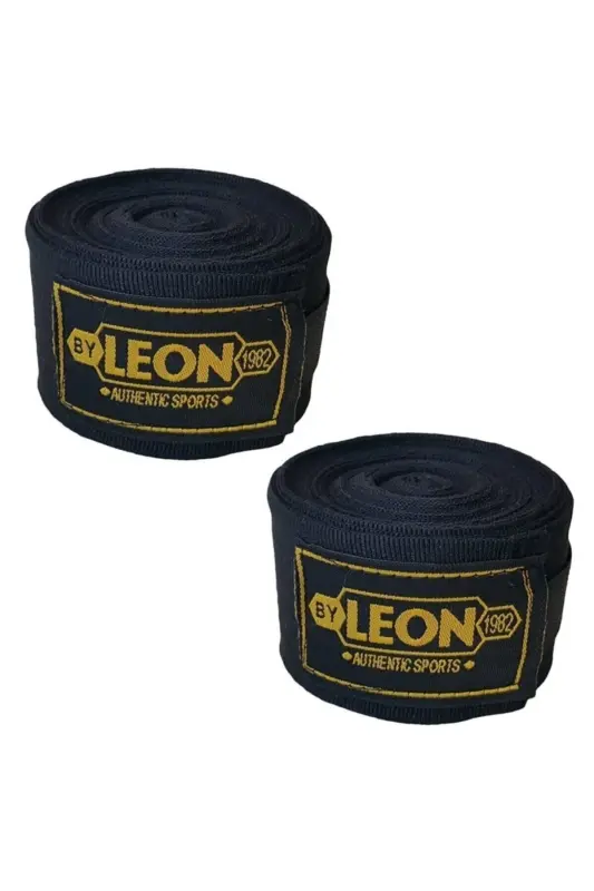 Elastik Boks, Kikboks Va Muay Tay Bandaji Maxsus To'quv Elastik Bandaji (Juft) 3,5 Metr - QORA - 4