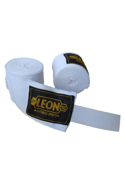 Elastik boks, kikboks va Muay Thai bandajlari Maxsus to'qilgan elastik bandaj (Juft) 3,5 metr - BY LEON 1982