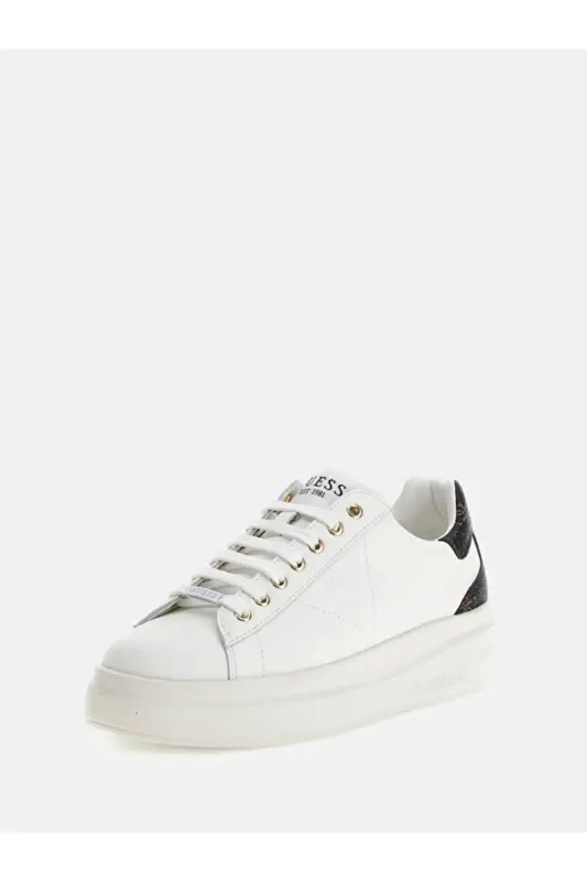 Elbina Genuine Leather Sneaker Shoes FLJELBFAL12 - GUESS