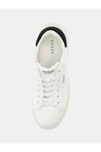 Elbina Kadın Deri Sneaker - BEYAZ - 3