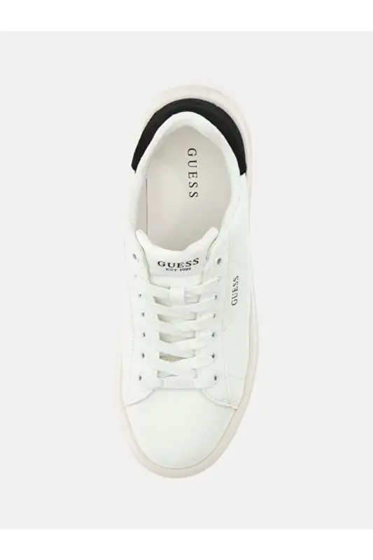 Elbina Kadın Deri Sneaker - BEYAZ - 3