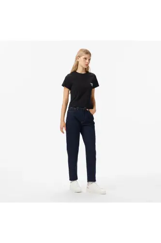 Elbina Leather Kadın Beyaz Sneaker-Pembe - 1