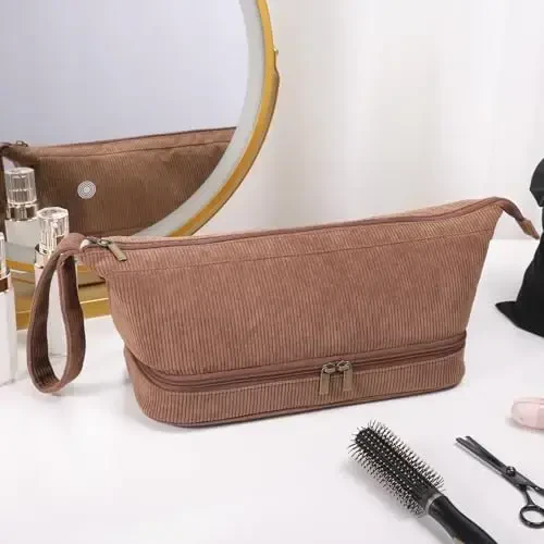 ELCUPA Hair Dryer Case, Double-Layer Hair Tools Travel Carrying Case for Shark FlexStyle/SmoothStyle with Hair Dryer Bag - Hair Air Wrap Dryer Case Flat Curling Iron Travel Organizer - 7