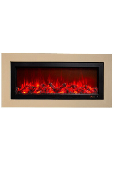 Electric Fireplace Insert with Sound Effects 130 Cm 1800 W Domestic Production - 6