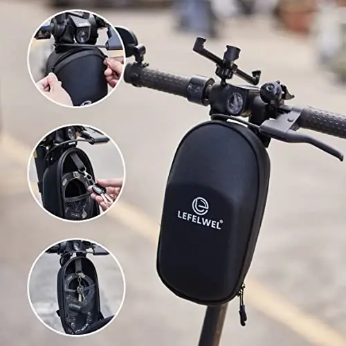 Electric Scooter Locks Anti Theft, Bike Chain Lock with Bag, Best Lock for Electric Scooter Xiaomi Segway Accessories - 5
