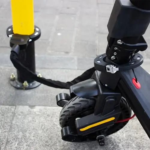 Electric Scooter Locks Anti Theft，Bike Chain Lock with Bag，Best Lock for Electric Scooter Xiaomi Segway Accessories - 4