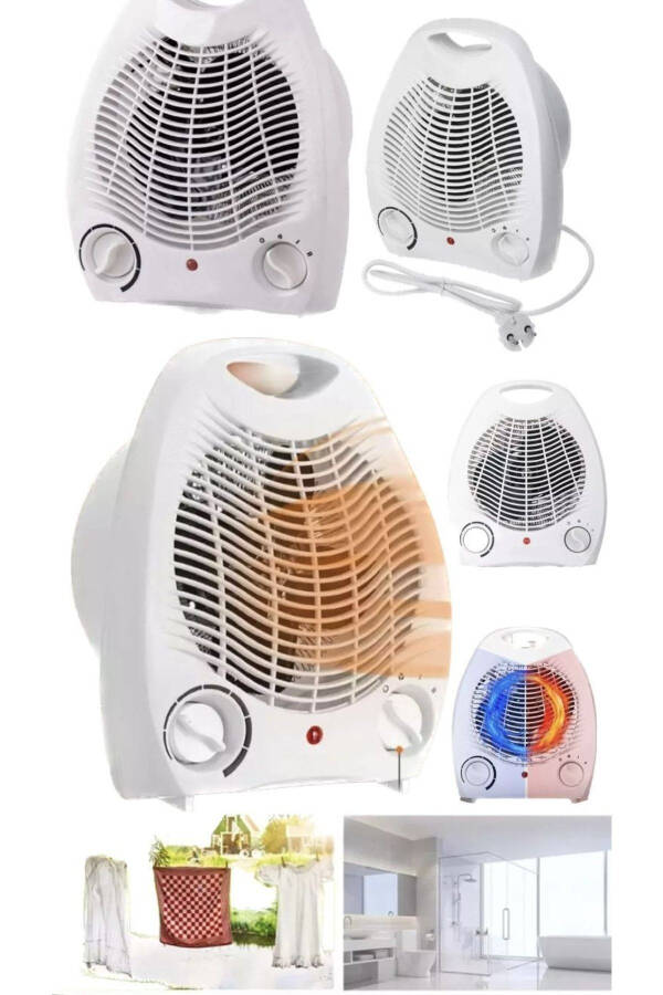 Elektrikli Profesyonel Oda Isıtıcı Fan Tasarruflu Düşük Elektrik Güvenlik Yatak Odası Ayak Altı Masa - 8