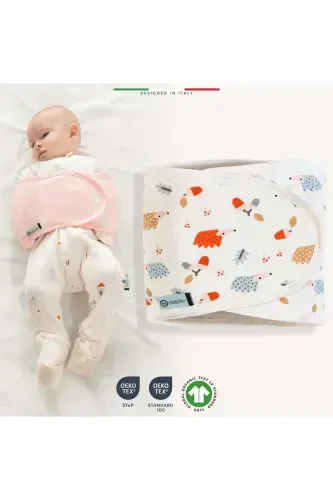 Elelelife Детский Пеленальный Пояс Новорожденный Экрю Riccio-Экрю Riccio - 1