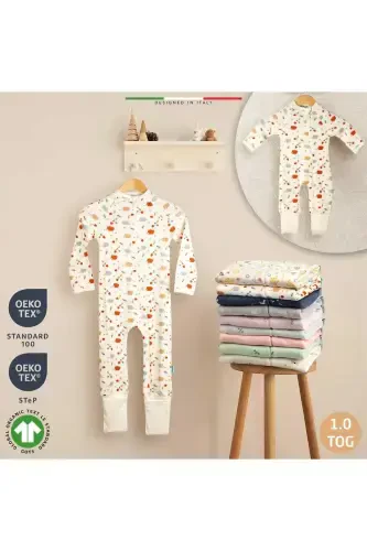 EleleLife Mavsumiy Bolalar/Chaqaloq Uxlash Qopi 1 Tog Ekru Riccio-Ekru Riccio - 1