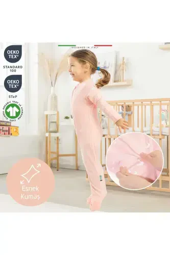 EleleLife Mavsumiy Bolalar/Chaqaloq Uxlash Qopi 1 Tog Ekru Riccio-Ekru Riccio - 4