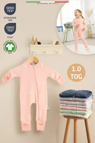 EleleLife Mavsumiy Bolalar/Go'daklar uchun Uxlash Qopi 1 Tog Pudra Pato-Pudra Pato - 1