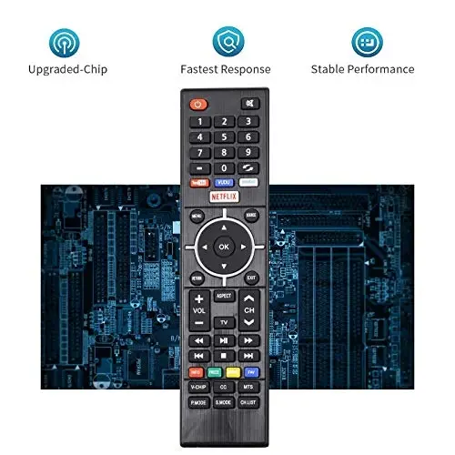 TV Remote Control Compatible with Element ELSW3917BF E4SFT5017 E4STA5017 ELSJ5017 ELST3216H ELST5016S E2SW5018 - OZULY (1)
