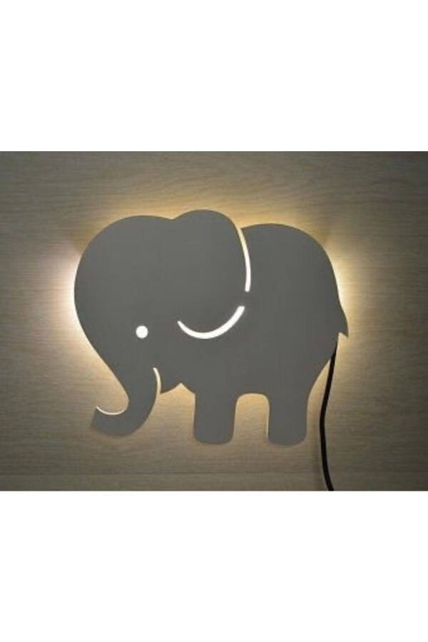 Elephant Night Light Children's Room Baby Room Decorative LED Lighting 30 Cm - 1