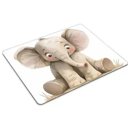 Elephant（2） Mouse pad Customized Mousepad Non-Slip Rubber Base Mouse Pads for Computers Laptop Office Desk Accessories Mouse pad - GOODSPROUT (1)