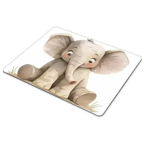 Elephant（2） Mouse pad Customized Mousepad Non-Slip Rubber Base Mouse Pads for Computers Laptop Office Desk Accessories Mouse pad - 4
