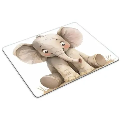 Elephant（2） Mouse pad Customized Mousepad Non-Slip Rubber Base Mouse Pads for Computers Laptop Office Desk Accessories Mouse pad - 2