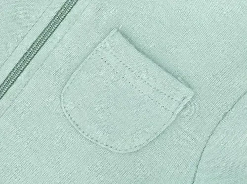 Eleven's Kingdom Baby Kids Sleep and Play,Baby Cotton Pajamas with Mitten Cuffs, 2 Way Zipper Footed Sleeper 0-12 Month - 3