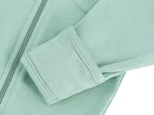 Eleven's Kingdom Baby Kids Sleep and Play,Baby Cotton Pajamas with Mitten Cuffs, 2 Way Zipper Footed Sleeper 0-12 Month - 4