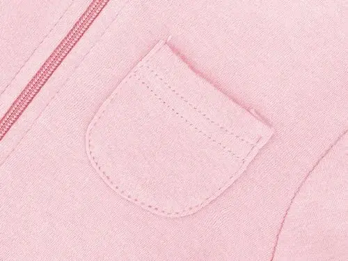 Eleven's Kingdom Baby Kids Sleep and Play,Baby Cotton Pajamas with Mitten Cuffs, 2 Way Zipper Footed Sleeper 0-12 Month - 3