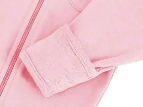 Eleven's Kingdom Baby Kids Sleep and Play,Baby Cotton Pajamas with Mitten Cuffs, 2 Way Zipper Footed Sleeper 0-12 Month - 4