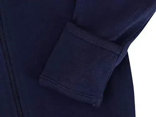 Eleven's Kingdom Baby Kids Sleep and Play,Baby Cotton Pajamas with Mitten Cuffs, 2 Way Zipper Footed Sleeper 0-12 Month - 3