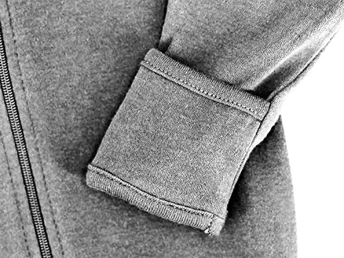 Eleven's Kingdom Baby Kids Sleep and Play,Baby Cotton Pajamas with Mitten Cuffs, 2 Way Zipper Footed Sleeper 0-12 Month - 3