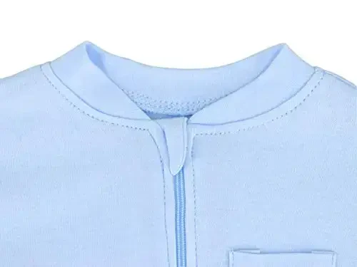 Eleven's Kingdom Baby Kids Sleep and Play,Baby Cotton Pajamas with Mitten Cuffs, 2 Way Zipper Footed Sleeper 0-12 Month - 2