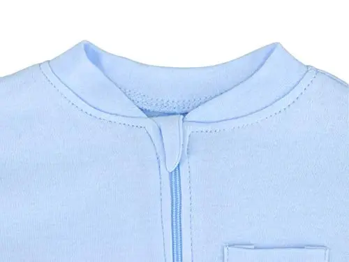 Eleven's Kingdom Baby Kids Sleep and Play,Baby Cotton Pajamas with Mitten Cuffs, 2 Way Zipper Footed Sleeper 0-12 Month - 2