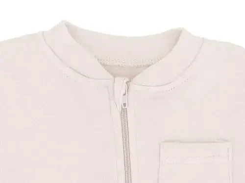 Eleven's Kingdom Baby Kids Sleep and Play,Baby Cotton Pajamas with Mitten Cuffs, 2 Way Zipper Footed Sleeper 0-12 Month - ELEVEN'S KINGDOM (1)