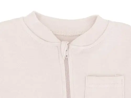 Eleven's Kingdom Baby Kids Sleep and Play,Baby Cotton Pajamas with Mitten Cuffs, 2 Way Zipper Footed Sleeper 0-12 Month - ELEVEN'S KINGDOM (1)