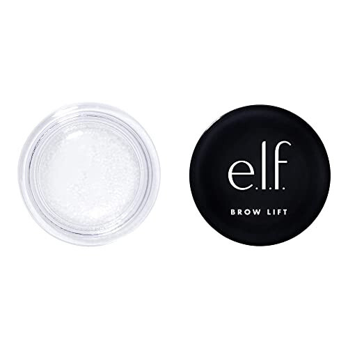 e.l.f. Brow Lift, Прозрачный воск для моделирования бровей, Фиксирует брови, Создает пушистый, перьевой вид, Веганский & не тестированный на животных, Прозрачный - 1