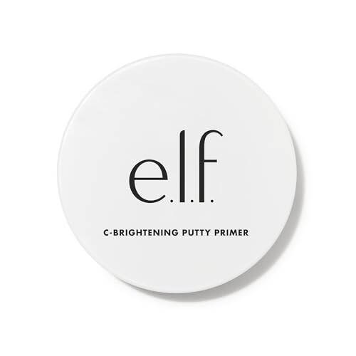 e.l.f. C-Brightening Putty Primer, terini yorug'lashtirish va rangini tekislash uchun makiyaj bazasi, C vitamini bilan boyitilgan, universal shaffof (qadoqlash o'zgarishi mumkin) - 2