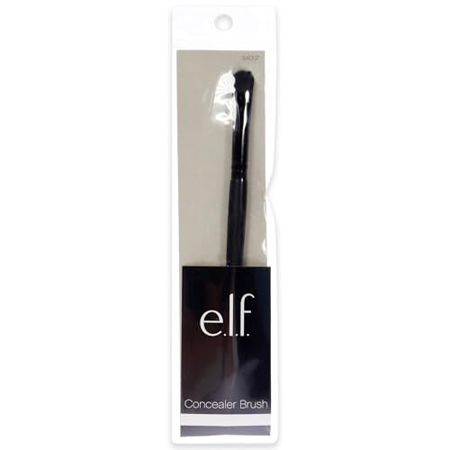 e.l.f. Cosmetics Concealer Brush, Flat Synthetic Brush Ideal for Concealing Small Imperfections - 6