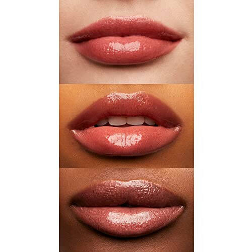 e.l.f. Cosmetics Glossy Lip Stain, Hafif, Uzun Süreli, Şeffaf Renk ve Hafif Parlaklık İçin Dudak Boyası, Pembeler Yukarı - 3