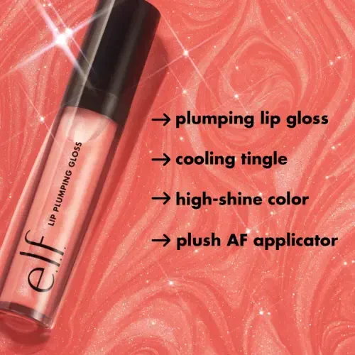 e.l.f. Lip Plumping Gloss, Sweet Talker, 0.10 fl oz- - 5