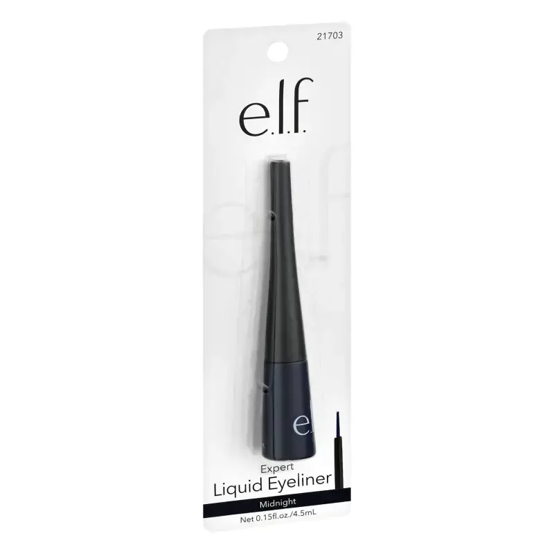 e.l.f. Expert Liquid Liner, Midnight, 0.14 fl oz - 4