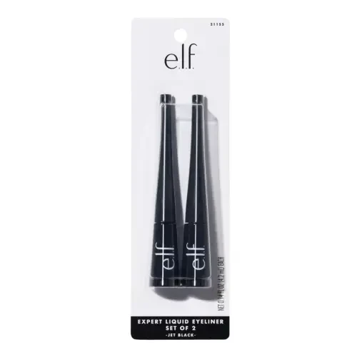 e.l.f. Expert Liquid Liner Set of 2, Jet Black - 4