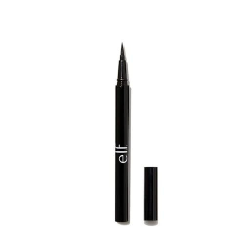 e.l.f. H2O Proof Eyeliner Pen, Felt Tip, Su o'tkazmaydigan, Uzoq davom etadigan, Yuqori pigmentli Liner, Jasur qiyofalar uchun, Vegan & Hayvonlarga nisbatan shafqatsiz, Jet Black. - 1