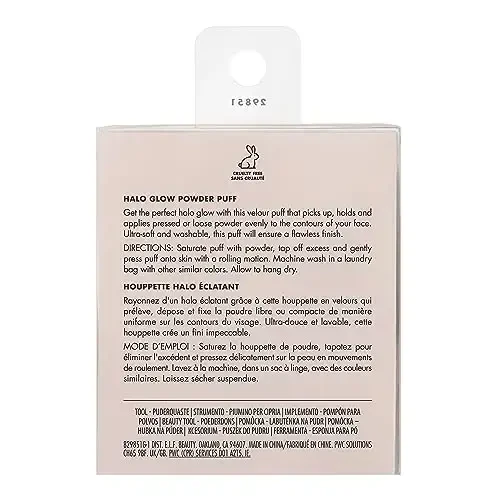 e.l.f. Halo Glow Powder Puff, Soft, Reusable Powder Puff For Applying Loose Or Pressed Powders, Easily Conforms To The Face, Vegan & Cruelty-free (Pack of 2) - 7