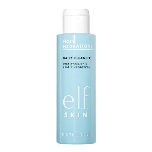 e.l.f. Holy Hydration! Daily Cleanser, Face Cleanser for Washing Away Excess Oil, Impurities & Makeup, Made With Hyaluronic Acid, Vegan & Cruelty-Free. - 1